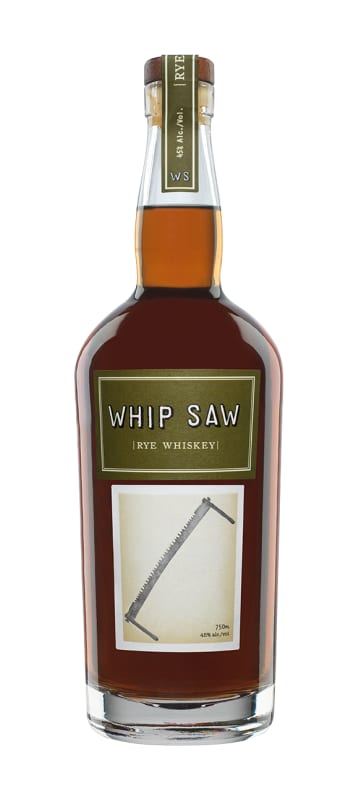The Splinter Group Whip Saw Rye Whiskey Front Bottle Shot
