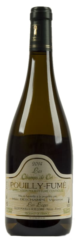 Marc Deschamps Pouilly-Fume Les Champs de Cri 2014 Front Bottle Shot