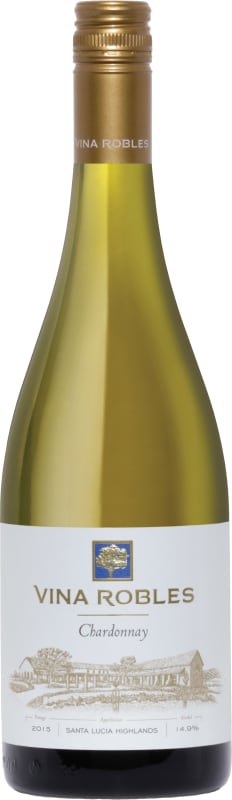 Vina Robles Chardonnay 2015 Front Bottle Shot