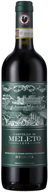 Castello di Meleto Chianti Classico Riserva 2020 Front Bottle Shot