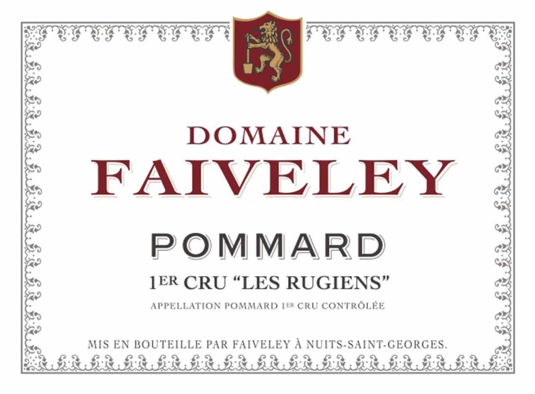 Faiveley Pommard Les Rugiens Premier Cru 2008 Front Label