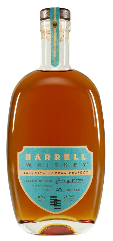 Barrell Infinite Barrel Project Whiskey Front Bottle Shot
