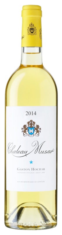 Chateau Musar Lebanon Blanc 2014 Front Bottle Shot