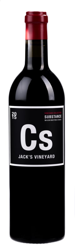 Substance Vineyard Collection Jack's Cabernet Sauvignon 2015 Front Bottle Shot