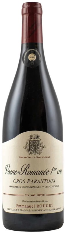 Emmanuel Rouget Vosne-Romanee Cros-Parantoux Premier Cru 2023 Front Bottle Shot
