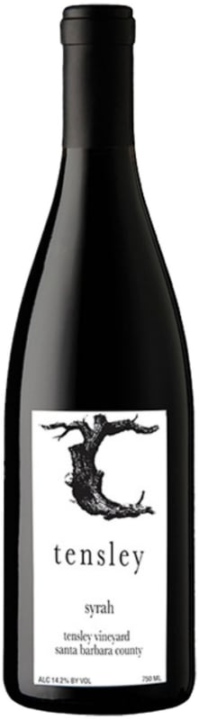 Tensley Tensley Vineyard Syrah 2016 Front Bottle Shot