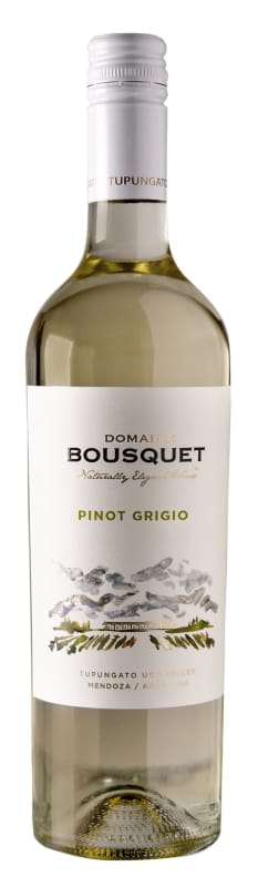 Domaine Bousquet Organic Pinot Grigio 2021 Front Bottle Shot