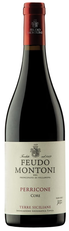 Feudo Montoni Perricone Core 2022 Front Bottle Shot