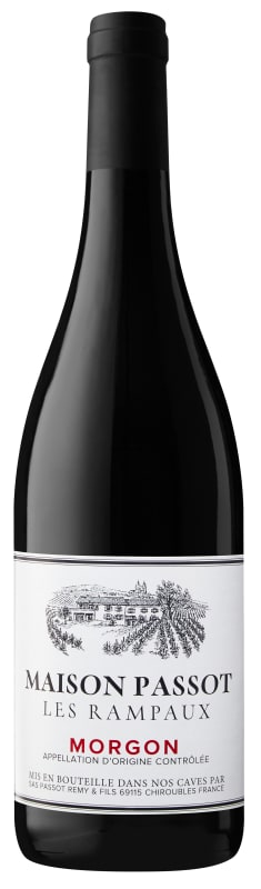 Maison Passot Morgon Les Rampaux 2020 Front Bottle Shot