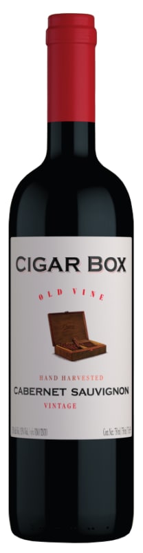 Cigar Box Old Vine Cabernet Sauvignon 2023 Front Bottle Shot