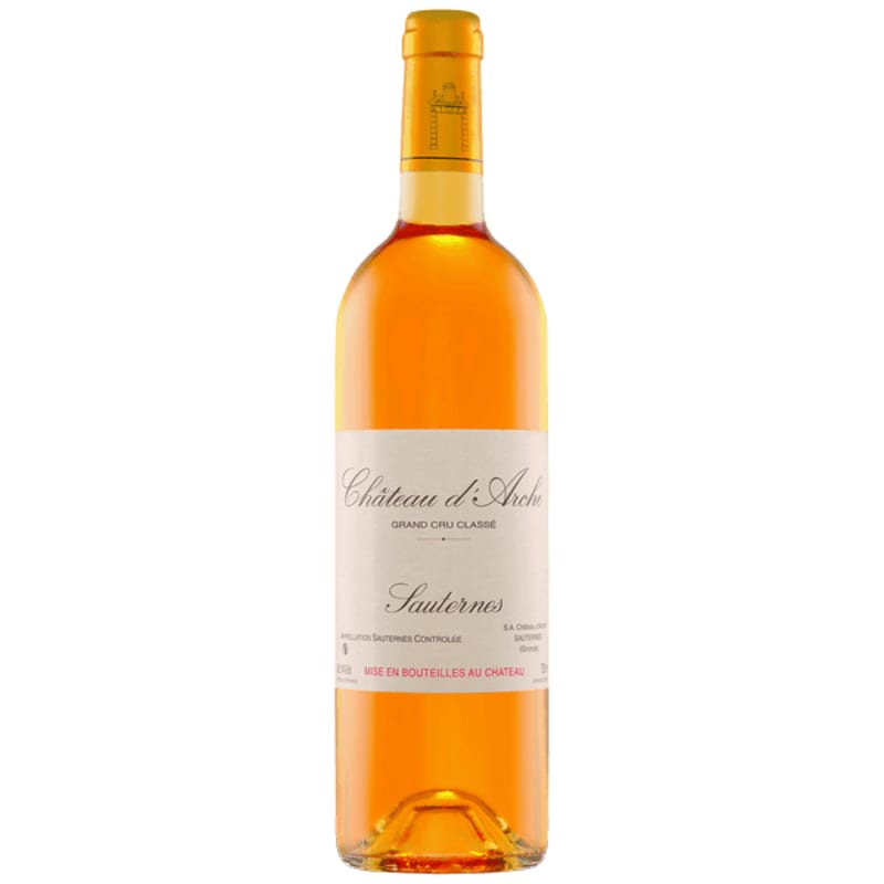 Chateau d'Arche Sauternes 1989 Front Bottle Shot