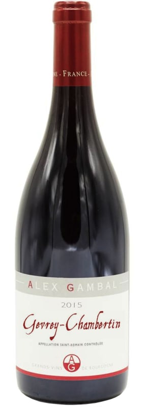 Alex Gambal Gevrey-Chambertin 2015 Front Bottle Shot
