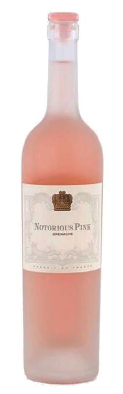 Notorious Wines Notorious Pink Rose 2017 Front Bottle Shot