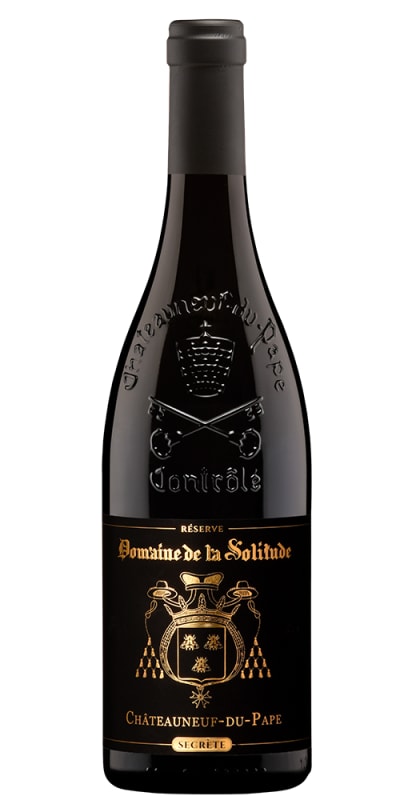 Domaine de la Solitude Chateauneuf-du-Pape Reserve Secrete 2020 Front Bottle Shot