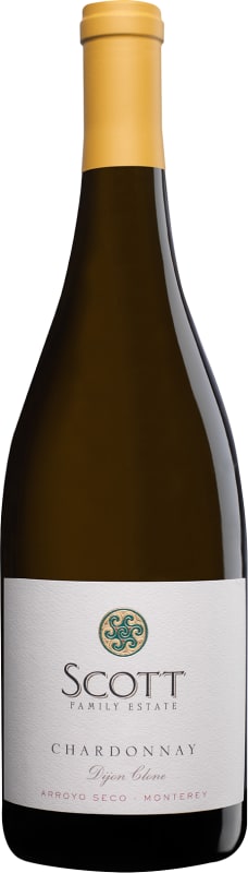 Scott Family Estate Arroyo Seco Chardonnay 2019 Front Bottle Shot