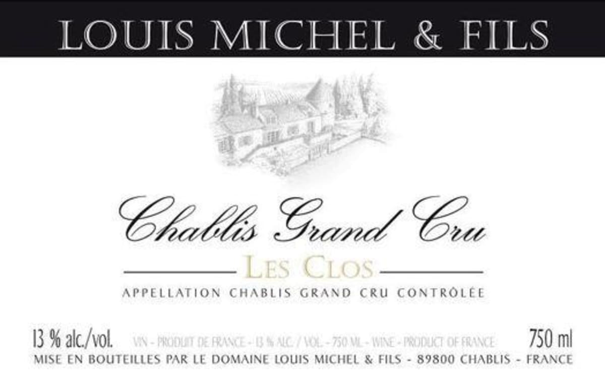 Louis Michel Chablis Les Clos Grand Cru 2020 Front Label