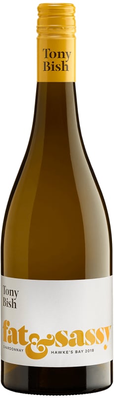 Tony Bish Fat & Sassy Chardonnay 2017 Front Bottle Shot