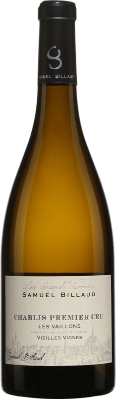 Samuel Billaud Chablis Les Vaillons Vieilles Vignes Premier Cru 2022 Front Bottle Shot