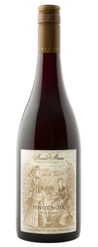 Anne Amie Two Estates Pinot Noir 2022 Front Bottle Shot
