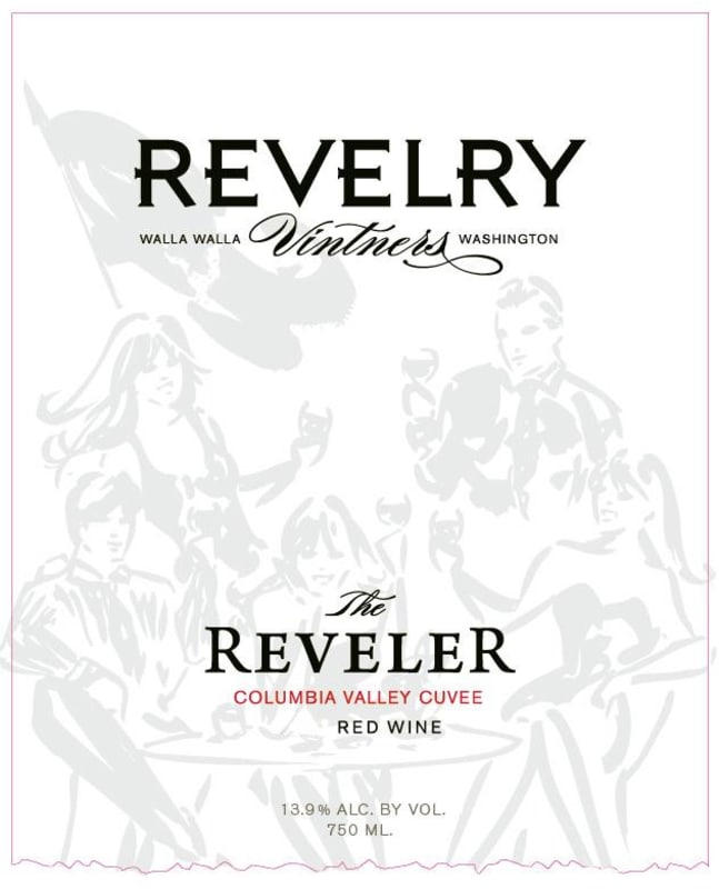 Revelry Vintners The Reveler 2008 Front Label