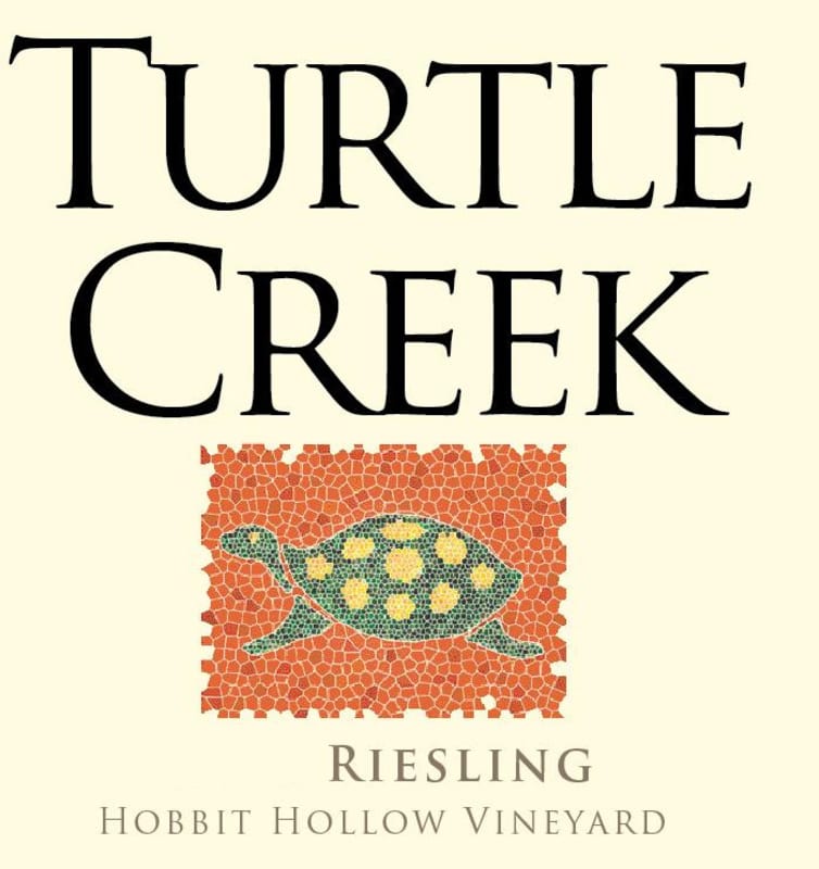 Turtle Creek Hobbit Hollow Vineyard Riesling 2013 Front Label