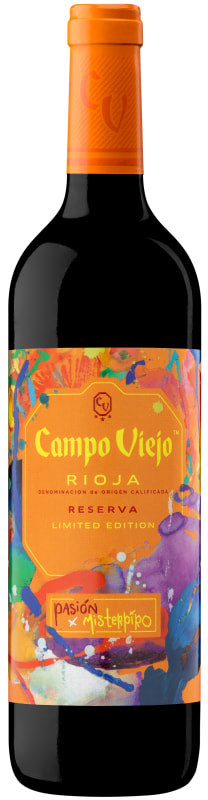 Campo Viejo Rioja Reserva Limited Edition 2017 Front Bottle Shot
