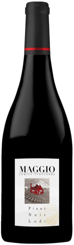 Maggio Family Vineyards Pinot Noir 2017 Front Bottle Shot