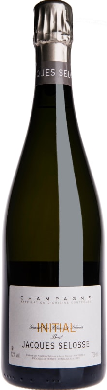 Jacques Selosse Substance Blanc de Blancs Grand Cru Brut Front Bottle Shot