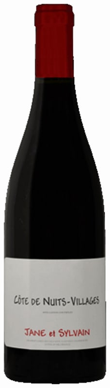 Jane et Sylvain Cotes de Nuits 2015 Front Bottle Shot