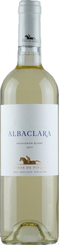 Haras de Pirque Albaclara Sauvignon Blanc 2017 Front Bottle Shot