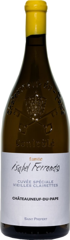 Famille Ferrando Chateauneuf-du-Pape Blanc Vieilles Clairettes (1.5 Liter Magnum) 2020 Front Bottle Shot
