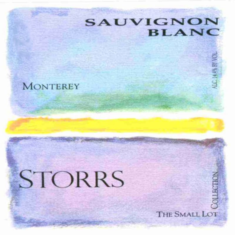Storrs Monterey Sauvignon Blanc 2019 Front Label