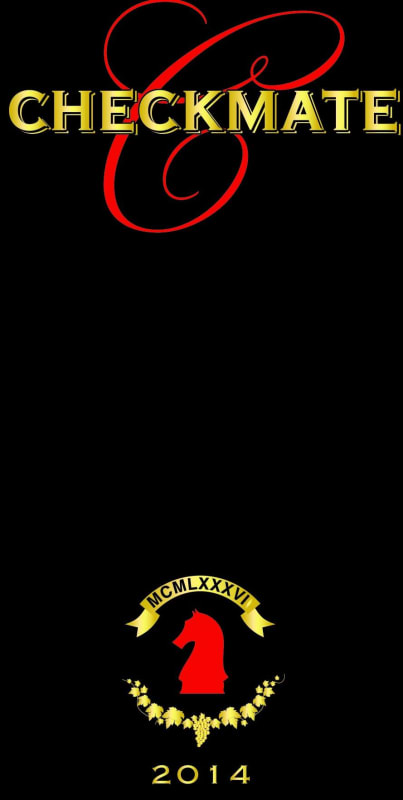 Summers Estate Checkmate 2014 Front Label