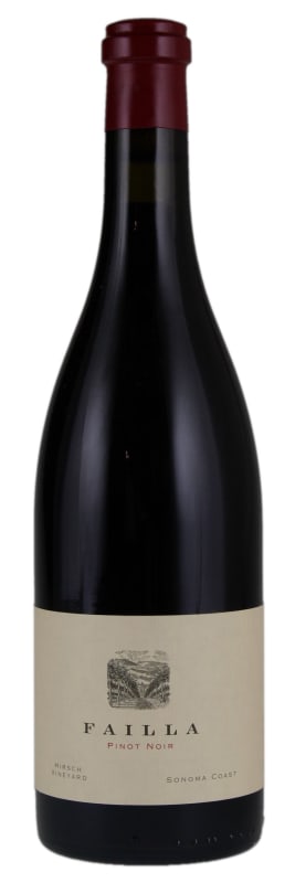 Failla Hirsch Vineyard Pinot Noir 2019 Front Bottle Shot