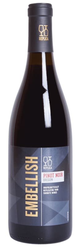 Replica Embellish Pinot Noir 2014 Front Bottle Shot