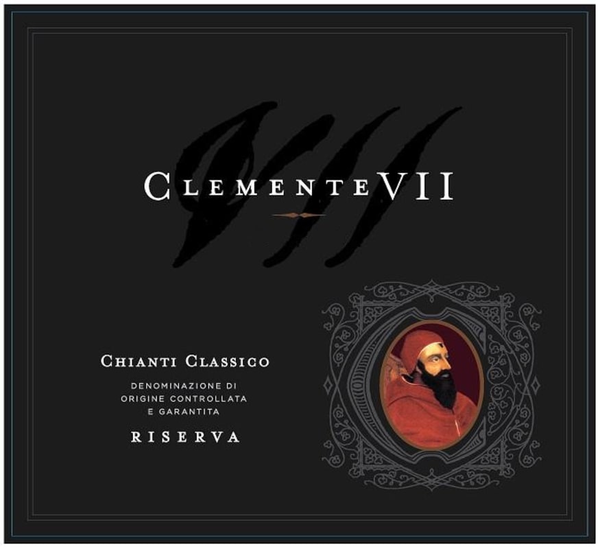 Castelli del Grevepesa Clemente VII Riserva Chianti Classico 2018 Front Label
