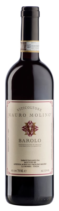 Mauro Molino Barolo 2020 Front Bottle Shot