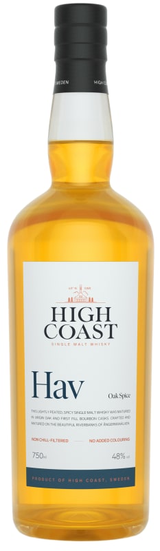 High Coast Hav Single Malt Whisky Front Bottle Shot