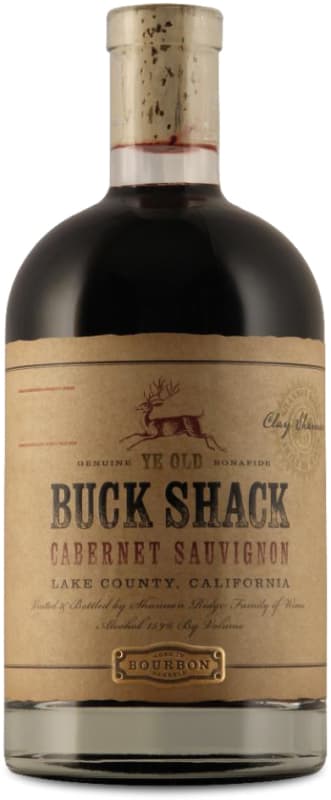 Shannon Ridge Buck Shack Bourbon Barrel Cabernet Sauvignon 2017 Front Bottle Shot