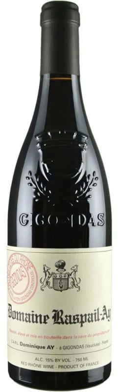 Domaine Raspail-Ay Gigondas 2023 Front Bottle Shot