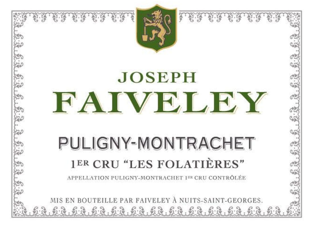 Faiveley Puligny-Montrachet Les Folatieres Premier Cru 2011 Front Label