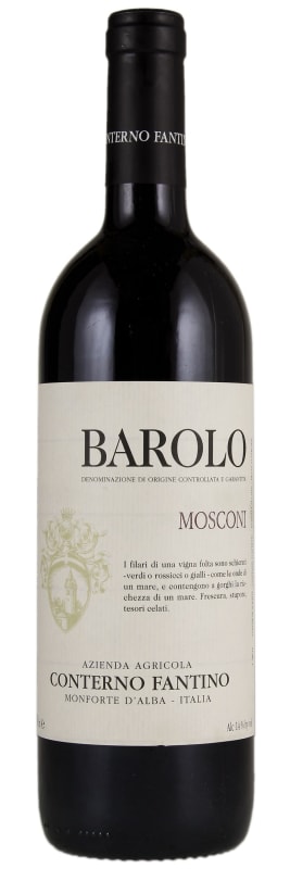 Conterno Fantino Barolo Mosconi Vigna Ped 2015 Front Bottle Shot