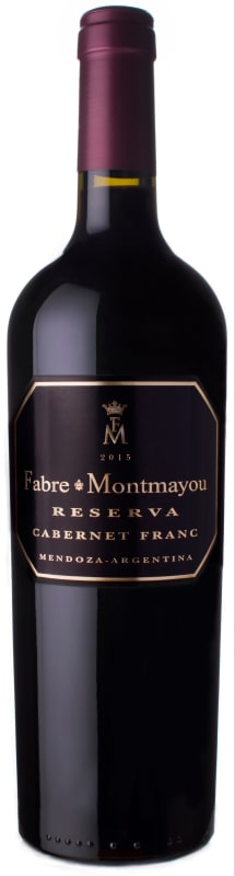 Fabre Montmayou Reserva Cabernet Franc 2015 Front Bottle Shot