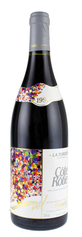E. Guigal Cote Rotie La Turque 1998 Front Bottle Shot