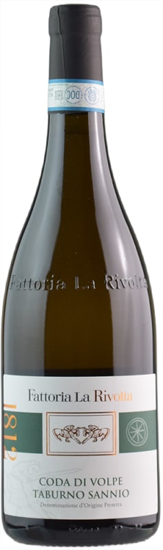Fattoria La Rivolta Taburno Coda di Volpe 2021 Front Bottle Shot