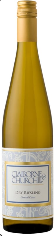 Claiborne & Churchill Dry Riesling 2017 Front Bottle Shot