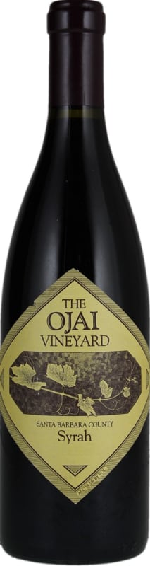 Ojai Santa Barbara Syrah 2014 Front Bottle Shot