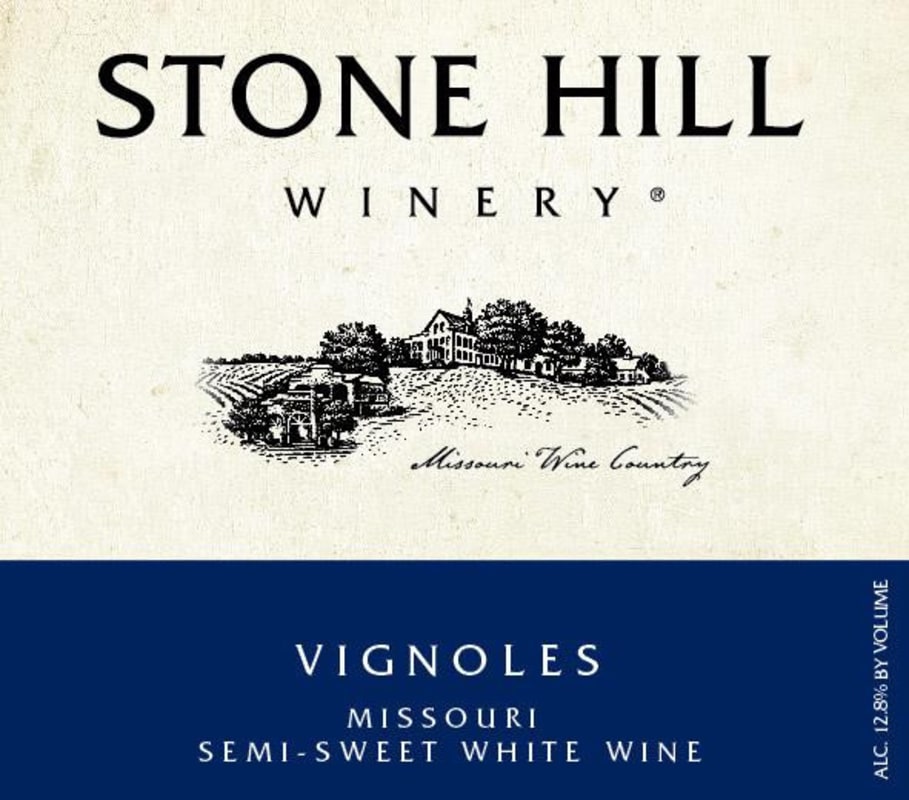 Stone Hill Winery Vignoles 2013 Front Label
