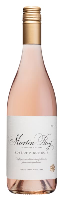 Martin Ray Rose of Pinot Noir 2022 Front Bottle Shot
