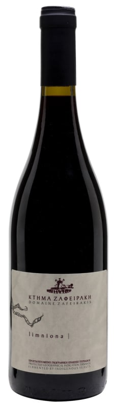 Domaine Zafeirakis Limniona 2016 Front Bottle Shot